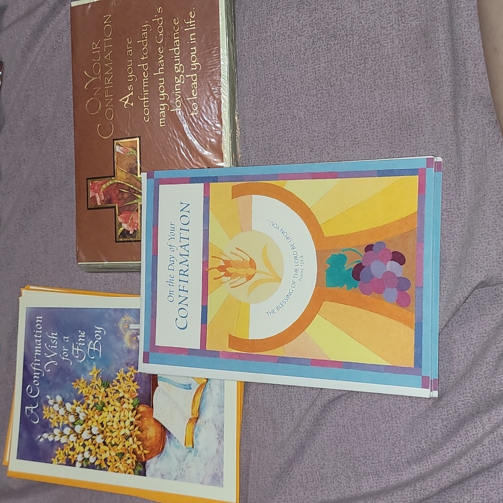 Set of 20 Confirmation Cards